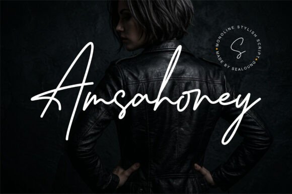 Amsahoney: The Signature Script for Elegant Branding