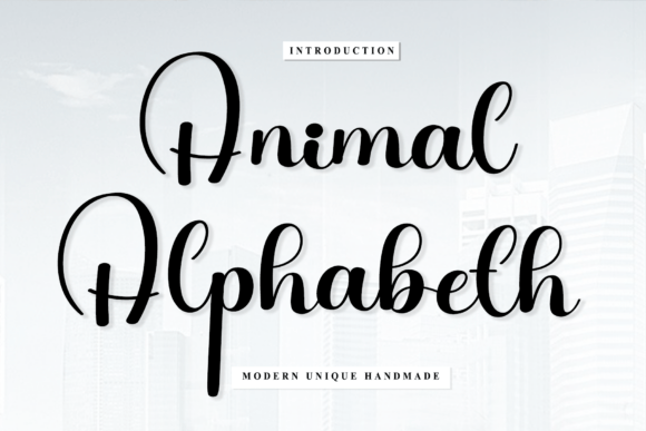 Animal Alphabeth: The Handwritten Font That Breathes Life Into Brands