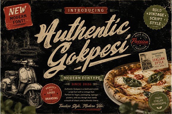 Authentic Gokpesi: The Font with a Vintage Soul