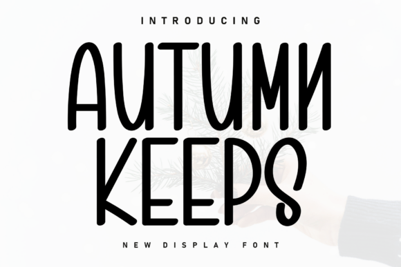 Autumn Keeps: A Handwritten Font for Cozy, Charming Designs