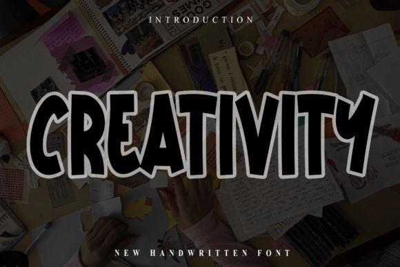 Creativity: The Handwritten Font That Feels Like a DIY Craft Session