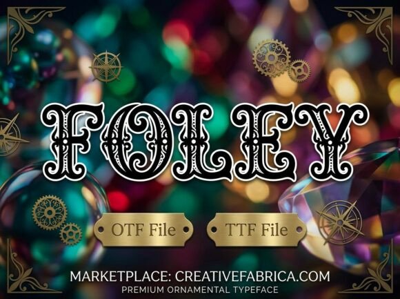 Foley: A Typeface of Victorian Intrigue for Modern Brands
