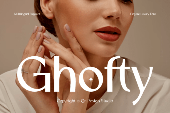Ghofty: The Serif That Commands Attention in High-End Design