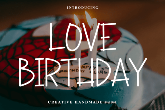 Love Birthday: A Script Font for Elegant Branding