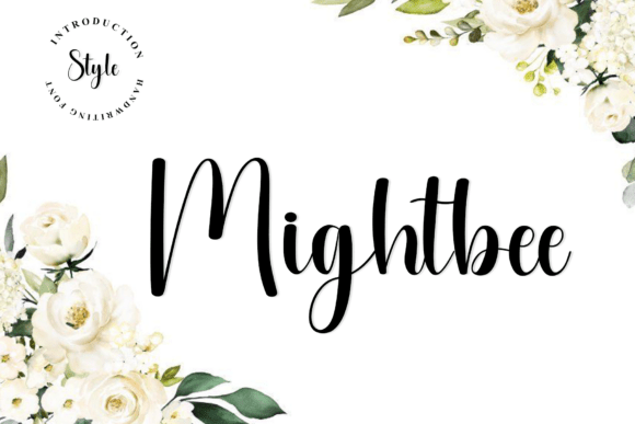 Mightbee: The Handwritten Font That Whispers Luxury