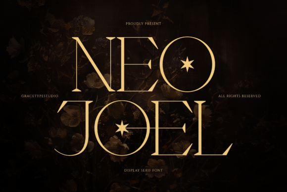 Neo Joel: The Cinematic Serif for Iconic Luxury Branding