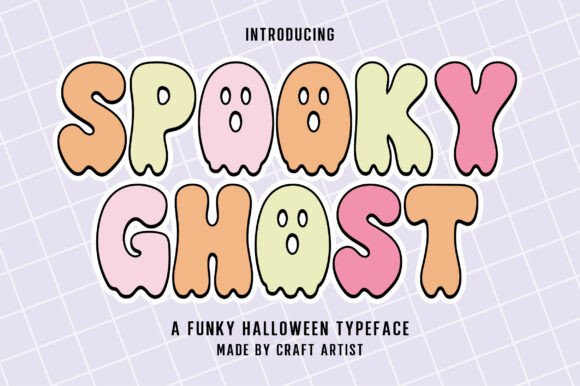 Spooky Ghost: A Fun Halloween Font for Your Seasonal Designs